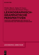 Cover-Bild zum Titel 'Lexikographisch-grammatische Perspektiven' von ''