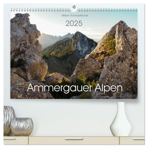 Ammergauer Alpen (hochwertiger Premium Wandkalender 2025 DIN A2 quer), Kunstdruck in Hochglanz - Fotografin Miriam Schwarzfischer