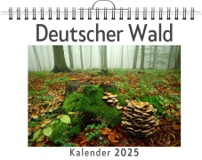 Cover-Bild zum Titel 'Deutscher Wald - (Wandkalender 2025, Kalender DIN A4 quer, Monatskalender im Querformat mit Kalendarium, das perfekte Geschenk)' von 'Julia Becker'