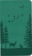 Taschenkalender Nature Line Forest 2025 - Taschen-Kalender 9x15,6 cm - 1 Woche 2 Seiten - 128 Seiten - Umwelt-Kalender - mit Hardcover - Alpha Edition - 