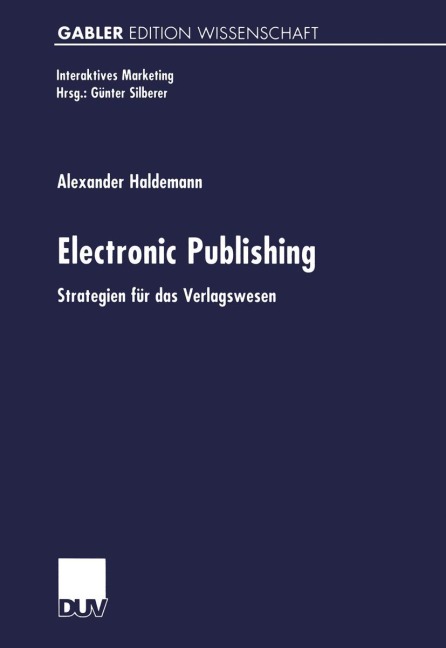 Electronic Publishing - Alexander Haldemann