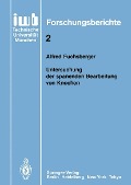 Untersuchung der spanenden Bearbeitung von Knochen - Alfred Fuchsberger