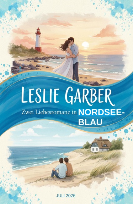 Zwei Liebesromane in Nordseeblau Juli 2026 - Leslie Garber