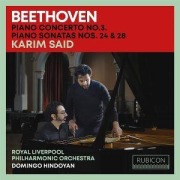 Cover-Bild zum Titel 'Beethoven: Piano Concerto No. 3,Piano Sonatas Nos' von 'Karim Said'