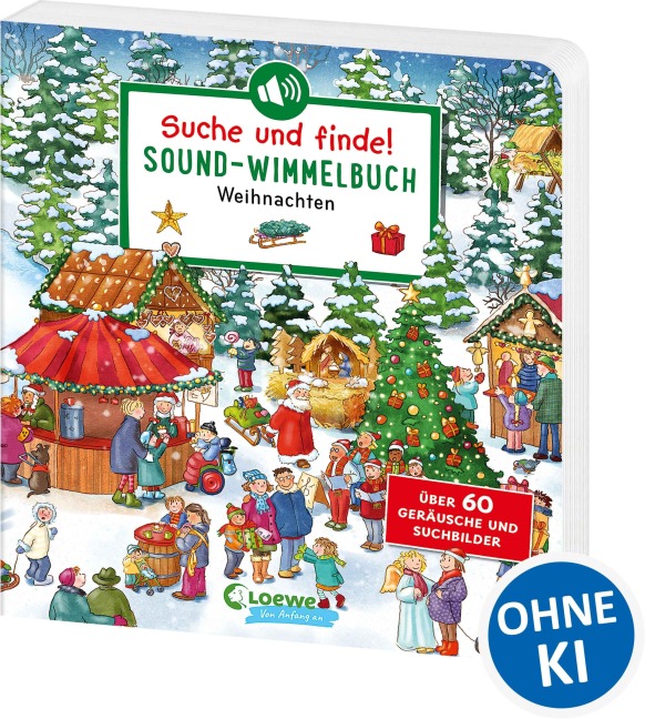 Suche und finde! Sound-Wimmelbuch - Weihnachten - Annette Moser