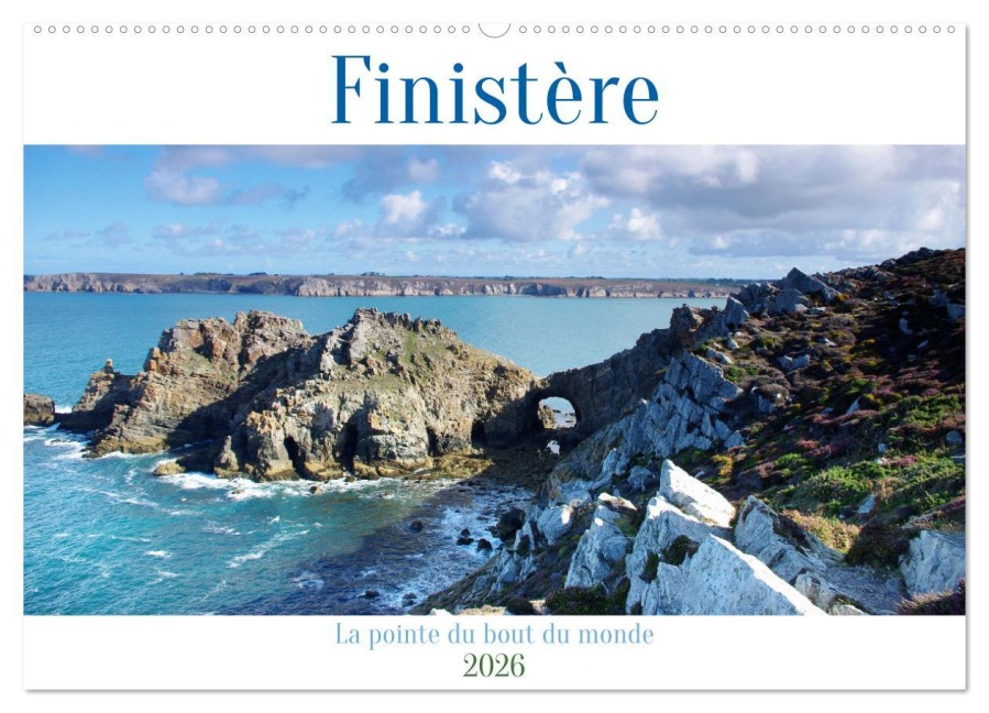 FINISTERE La pointe du bout du monde (Calendrier mural 2026 DIN A2 vertical), CALVENDO calendrier mensuel - Jérôme Aupeix