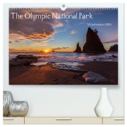 The Olympic National Park - Washington USA (hochwertiger Premium Wandkalender 2026 DIN A2 quer), Kunstdruck in Hochglanz - Thomas Klinder