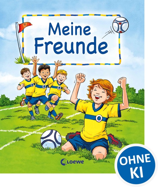 Meine Freunde (Motiv Fußball) - 