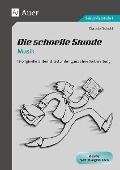 Cover-Bild zum Titel 'Die schnelle Stunde Musik' von 'Claudia Schott'