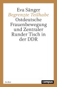Cover-Bild zum Titel 'Begrenzte Teilhabe' von 'Eva Sänger'
