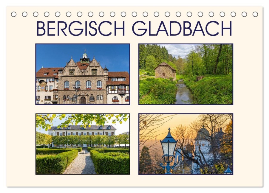 Bergisch Gladbach (Tischkalender 2026 DIN A5 quer), CALVENDO Monatskalender - Elisabeth Schittenhelm