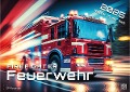 FIREFIGHTER - Retter in der Not - Feuerwehr - 2025 - Kalender DIN A3 - 