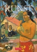 Cover-Bild zum Titel 'Kunst Wochen-Kulturkalender 2026 - 53 Meisterwerke der Malerei' von ''