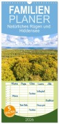 Cover-Bild zum Titel 'Familienplaner 2026 - Natürliches Rügen und Hiddensee mit 5 Spalten (Wandkalender, 21 x 45 cm) CALVENDO' von 'Daniel Burdach'