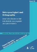 Cover-Bild zum Titel 'Mehrsprachigkeit und Orthographie' von ''