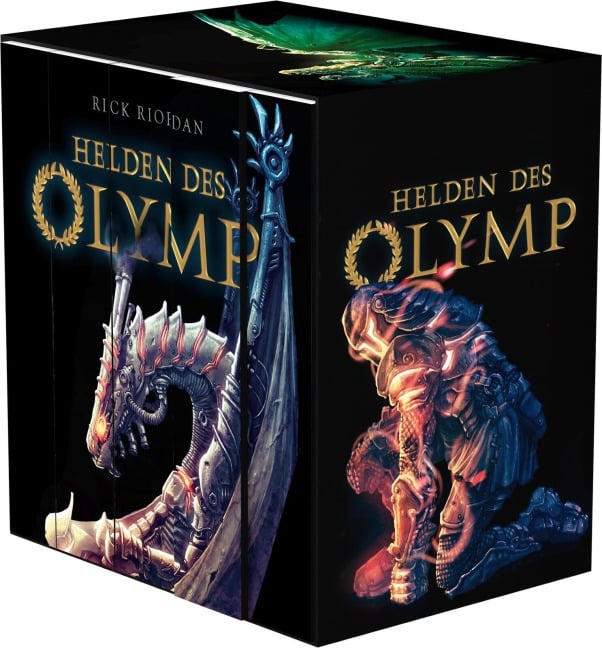 Helden des Olymp: Taschenbuchschuber Bände 1-5 - Rick Riordan