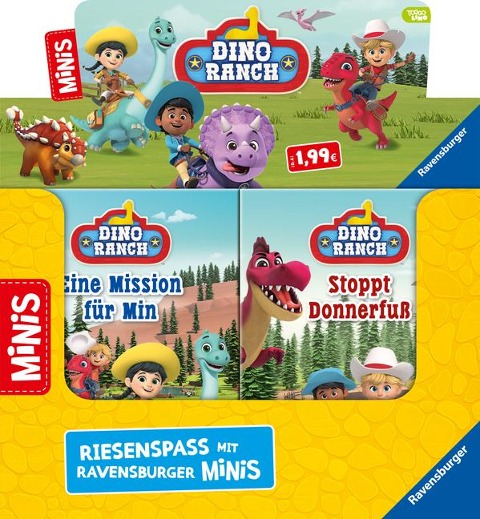 Verkaufs-Kassette "Ravensburger Minis 16 - Dino Ranch" - 