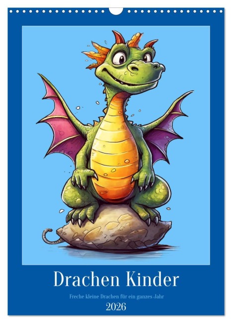 Drachen Kinder (Wandkalender 2026 DIN A3 hoch), CALVENDO Monatskalender - Kerstin Waurick