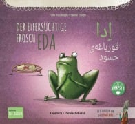 Cover-Bild zum Titel 'Der eifersüchtige Frosch Eda (Deutsch-Persisch/Farsi)' von 'Tülin Koziko¿lu'
