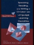 Cover-Bild zum Titel 'Speaking, Reading, and Writing in Children With Language Learning Disabilities' von ''