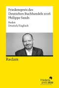 Cover-Bild zum Titel 'Friedenspreis des deutschen Buchhandels 2026. Philippe Sands' von 'Philippe Sands'