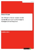 Cover-Bild zum Titel 'Die Bürgerversicherungen in den Niederlanden und im Vereinigten Königreich im Vergleich' von 'Simon Winzer'