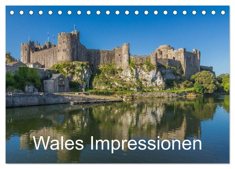 Wales Impressionen (Tischkalender 2024 DIN A5 quer), CALVENDO Monatskalender - Redi Fotografie