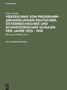 Cover-Bild zum Titel 'Ergänzungsband' von 'Franz Kössler'