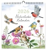 Cover-Bild zum Titel 'Kalender Naturliebe Vögel 2026' von 'Daniela Drescher'