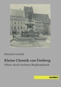 Cover-Bild zum Titel 'Kleine Chronik von Freiberg' von 'Heinrich Gerlach'