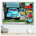 CHEVY POWER - Amerikanische Pickup Trucks in Kuba (hochwertiger Premium Wandkalender 2025 DIN A2 quer), Kunstdruck in Hochglanz - Henning von Löwis of Menar