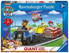Cover-Bild zum Titel 'Ravensburger Kinderpuzzle 03089 - unsere Paw Patrol Freunde - Bodenpuzzle mit 24 großen Puzzleteilen, für kleine Paw Patrol-Fans ab 3 Jahren' von ''