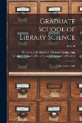 Graduate School of Library Science: [announcement]; 1974-76 - 