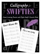 Cover-Bild zum Titel 'Calligraphy for Swifties:' von 'Sophia Ivy'