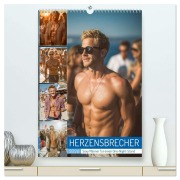 Cover-Bild zum Titel 'Herzensbrecher - Sexy Männer für einen One-Night-Stand (hochwertiger Premium Wandkalender 2026 DIN A2 hoch), Kunstdruck in Hochglanz' von 'Mb Fotografie'