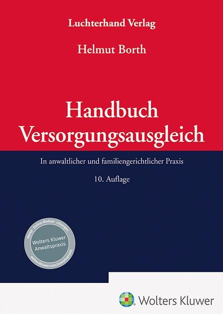 Handbuch Versorgungsausgleich - Helmut Borth
