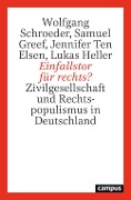 Einfallstor für rechts? - Wolfgang Schroeder, Samuel Greef, Jennifer Ten Elsen, Lukas Heller, Saara Inkinen