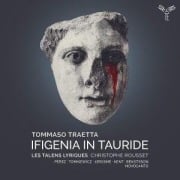 Cover-Bild zum Titel 'Traetta: Ifigenia in Tauride' von 'Christophe Rousset Les Talens Lyriques'