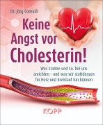 Cover-Bild zum Titel 'Keine Angst vor Cholesterin!' von 'Jörg Conradi'