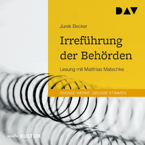 Irreführung der Behörden - Jurek Becker
