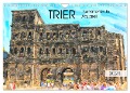 Trier - Illustrationen in Aquarell (Wandkalender 2024 DIN A4 quer), CALVENDO Monatskalender - Anja Frost