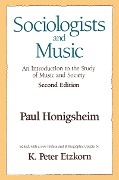 Cover-Bild zum Titel 'Sociologists and Music' von 'Paul Honigsheim'