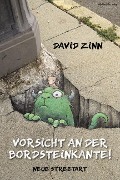 Cover-Bild zum Titel 'Vorsicht an der Bordsteinkante!' von 'David Zinn'