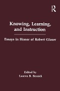Cover-Bild zum Titel 'Knowing, Learning, and instruction' von ''
