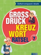 Cover-Bild zum Titel 'Großdruck Kreuzworträtsel Band 7 -  Rätselbuch für Senioren & Rentner mit großer Schrift' von ''