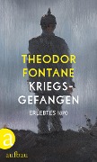 Cover-Bild zum Titel 'Kriegsgefangen' von 'Theodor Fontane'