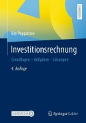 Cover-Bild zum Titel 'Investitionsrechnung' von 'Kay Poggensee'