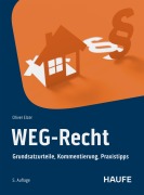Cover-Bild zum Titel 'WEG-Recht' von 'Oliver Elzer'