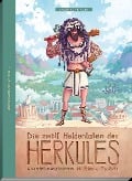 Cover-Bild zum Titel 'Die zwölf Heldentaten des Herkules' von 'Anna Kindermann'