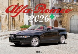 Cover-Bild zum Titel 'Alfa Romeo Kalender 2026' von 'Jörg Hajt'